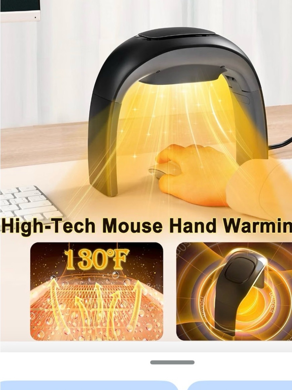 Desk Hand Warmer, NWT